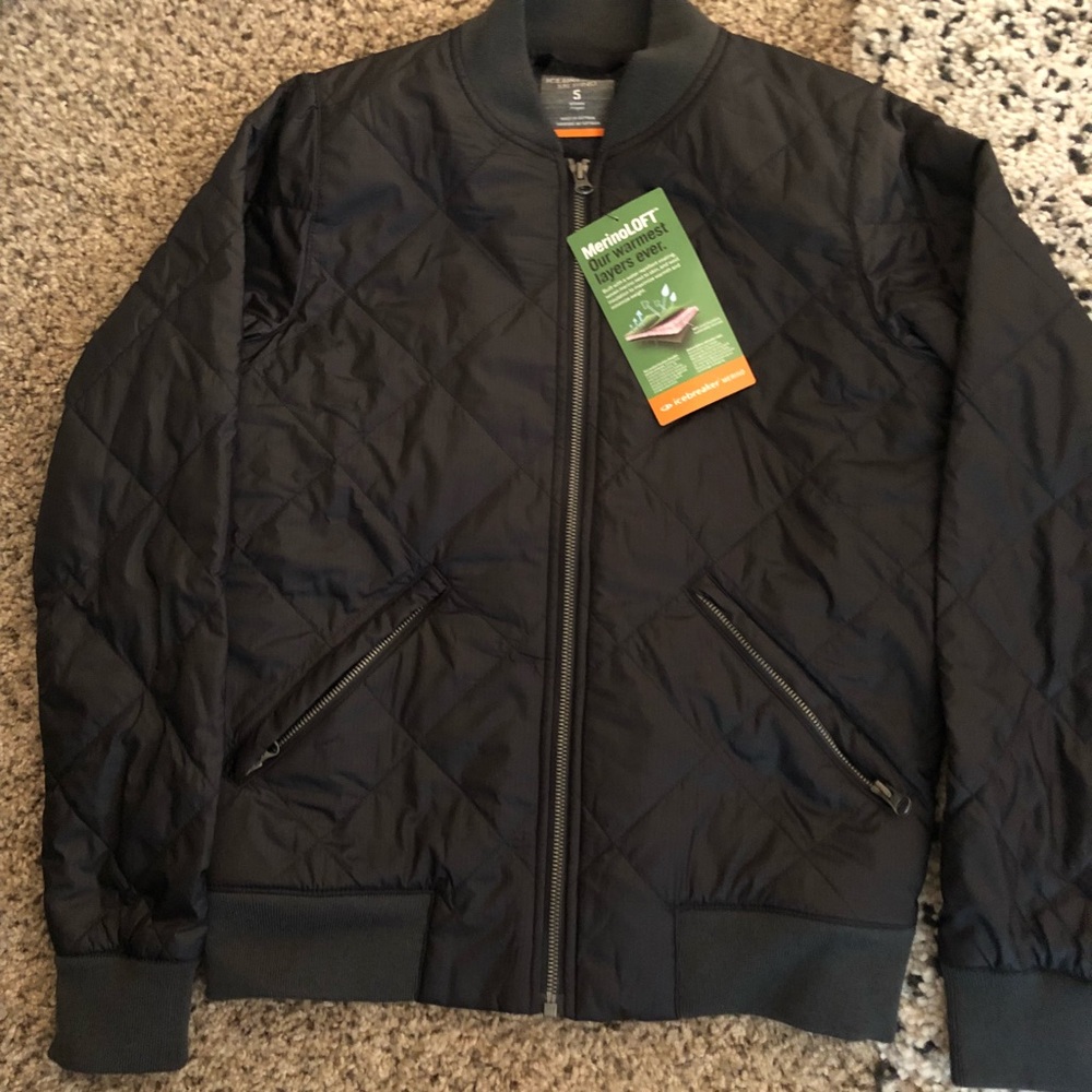 Icebreaker merinoloft bomer jacket